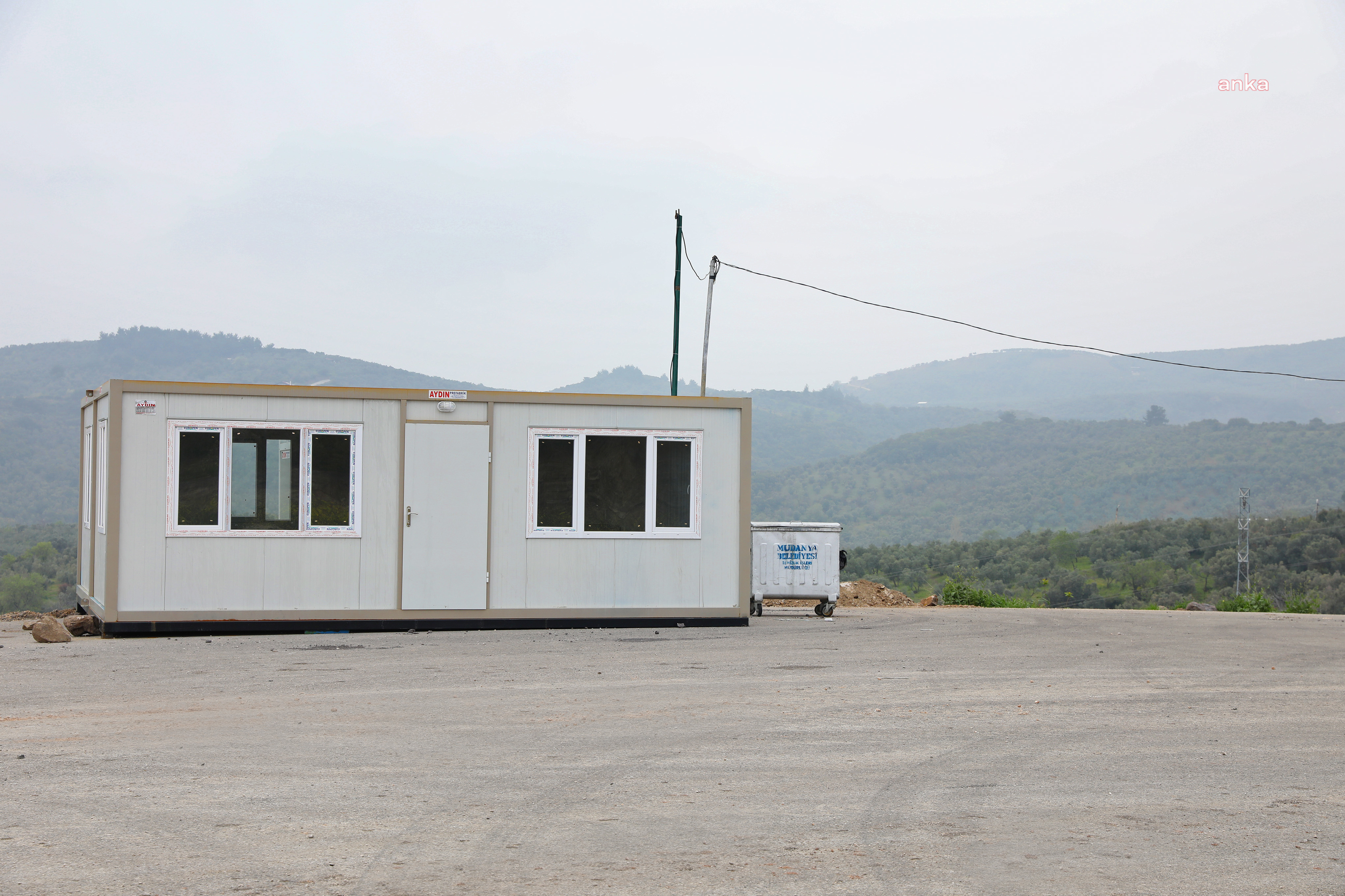 MUDANYA'DA MİNİBÜSÇÜLERİN YENİ MERKEZ DURAK YERİ HAZIR