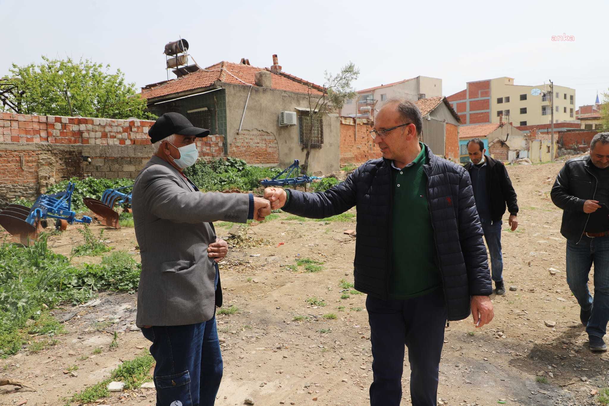 TURGUTLU BELEDİYE BAŞKANI AKIN'DAN ERGENEKON PAZAR YERLERİNDE İNCELEME
