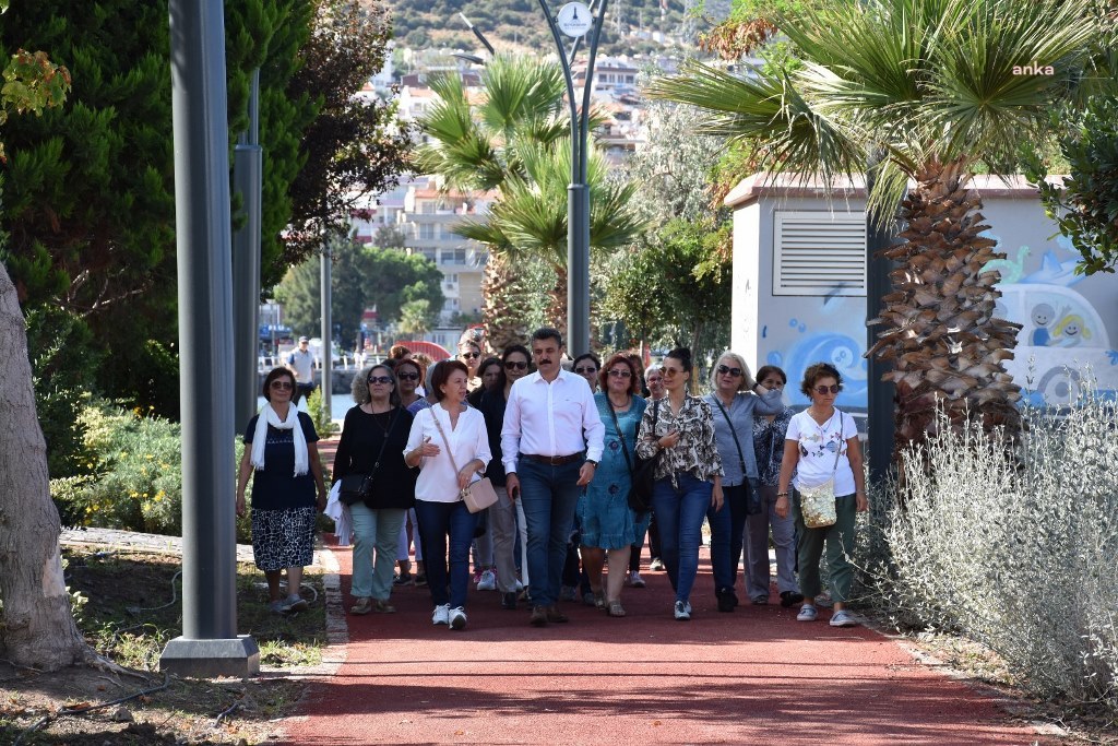 DİKİLİ BELEDİYESİ'NDEN KADINLAR İÇİN "BİZ VARIZ" HATTI