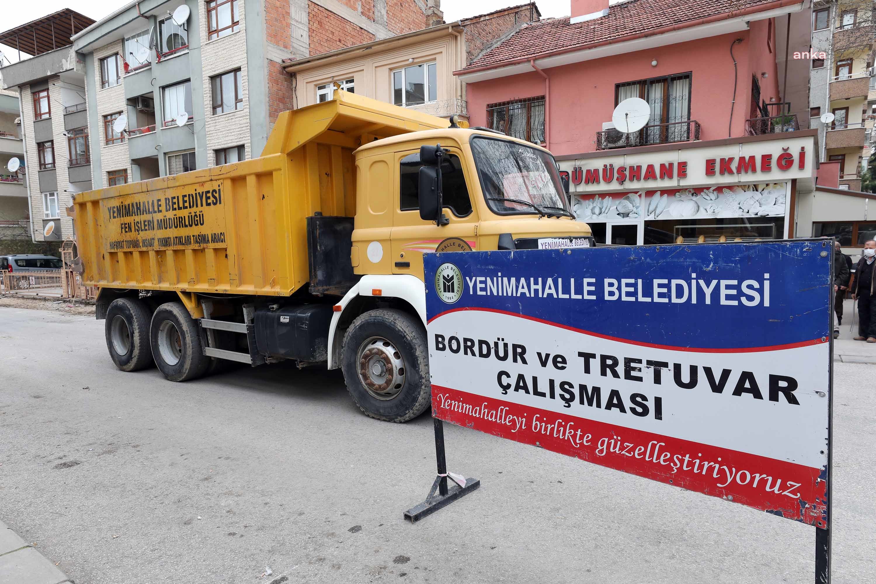 YENİMAHALLE BELEDİYE BAŞKANI YAŞAR, ALTYAPI ÇALIŞMALARINI DENETLEDİ