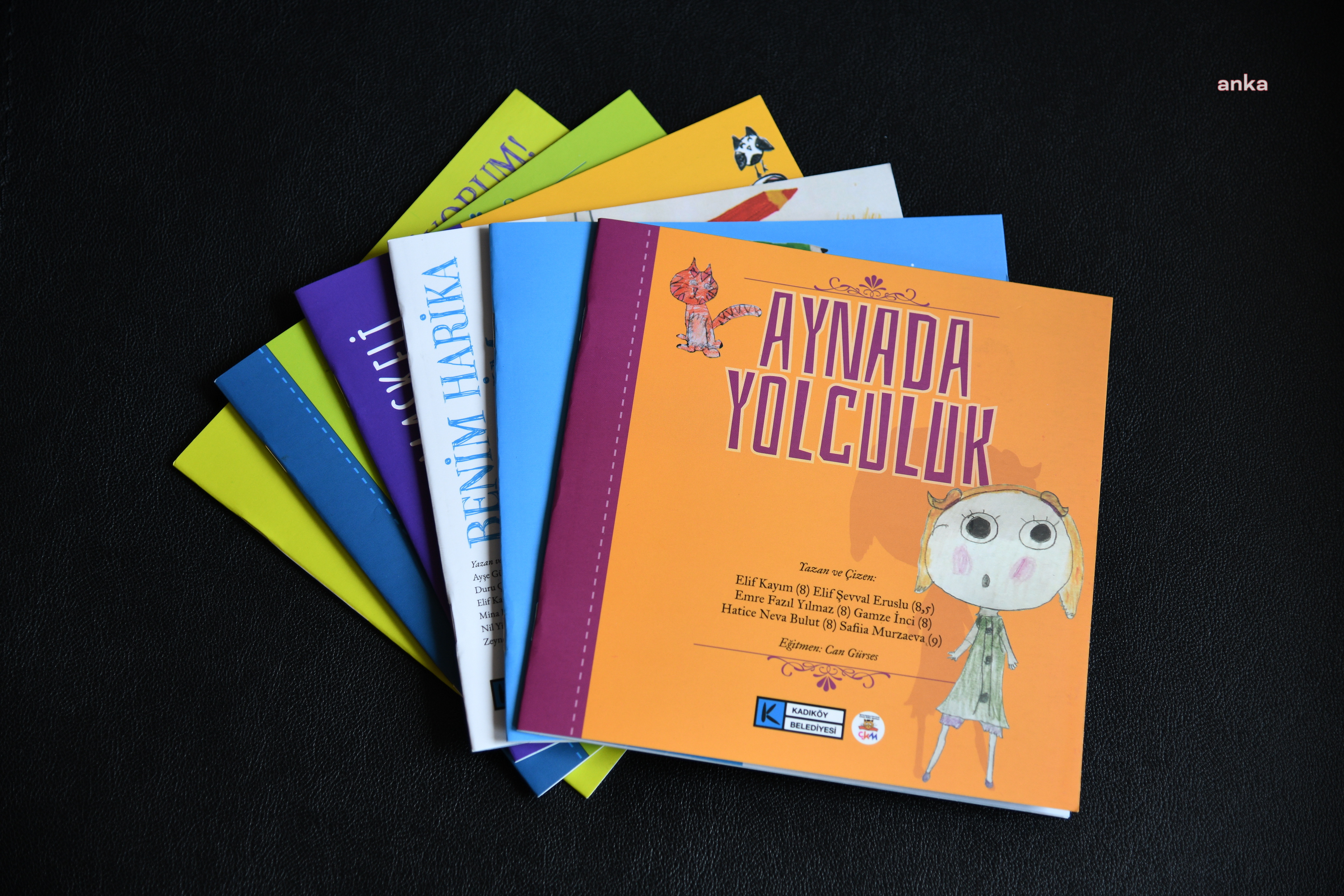KADIKÖYLÜ ÇOCUKLAR, KENDİ KİTAPLARINI KENDİLERİ YAPTILAR