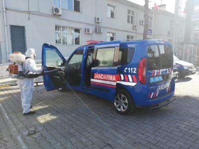 İZMİR'DE KAMUYA AÇIK 354 BİN NOKTA DEZENFEKTE EDİLDİ