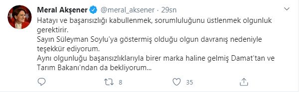 AKŞENER: ALBAYRAK VE PAKDEMİRLİ DE İSTİFA ETMELİ