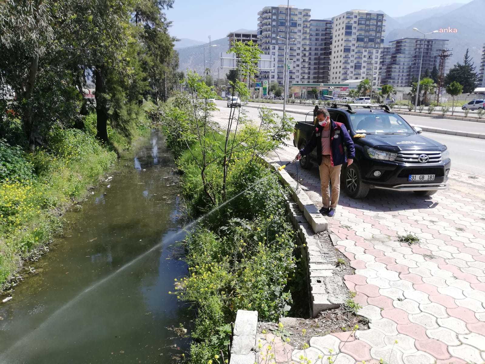 İSKENDERUN’DA 4 AYDA 12 BİN 726 NOKTA İLAÇLANDI