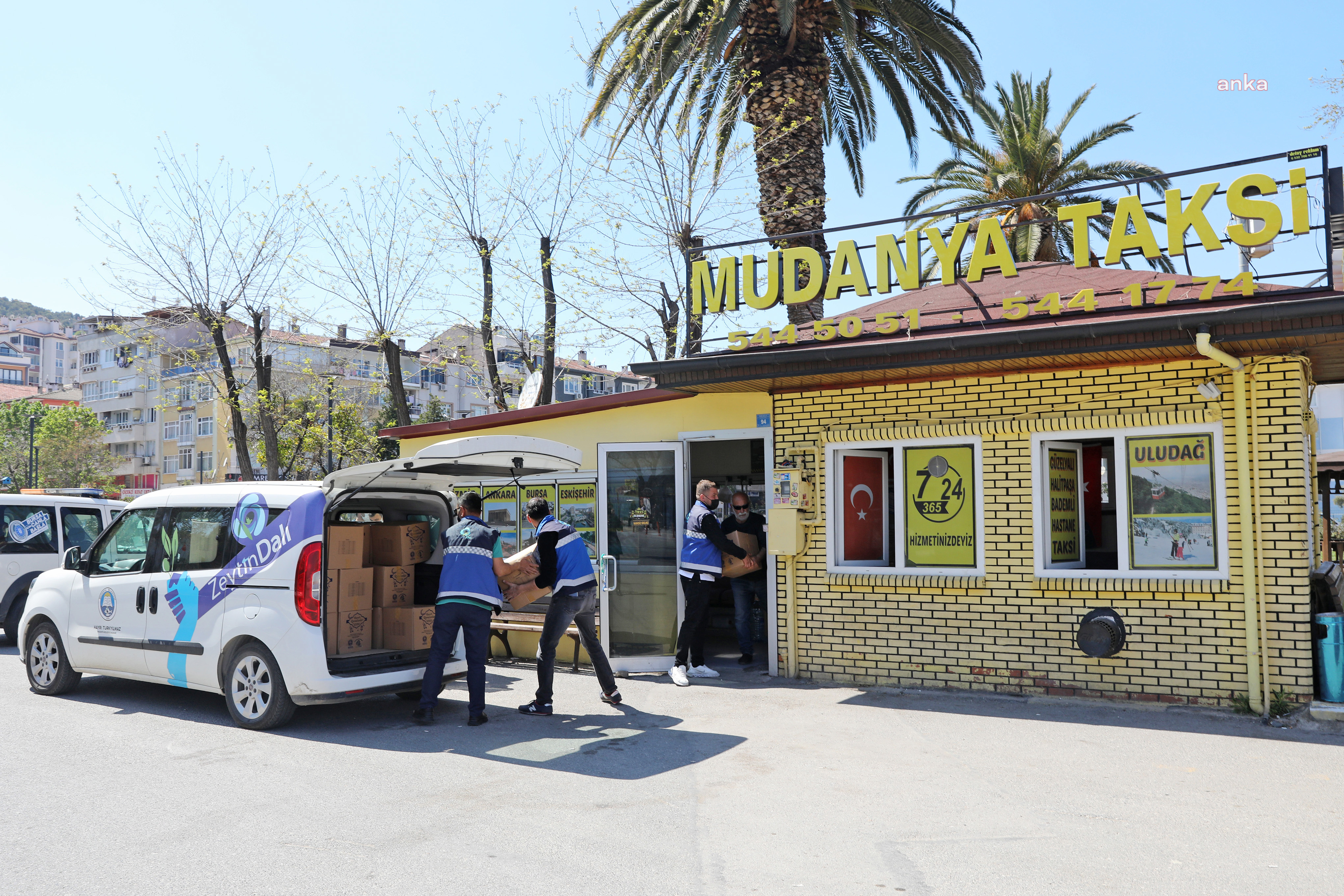 MUDANYA BELEDİYESİ'NDEN ŞOFÖR ESNAFINA DESTEK
