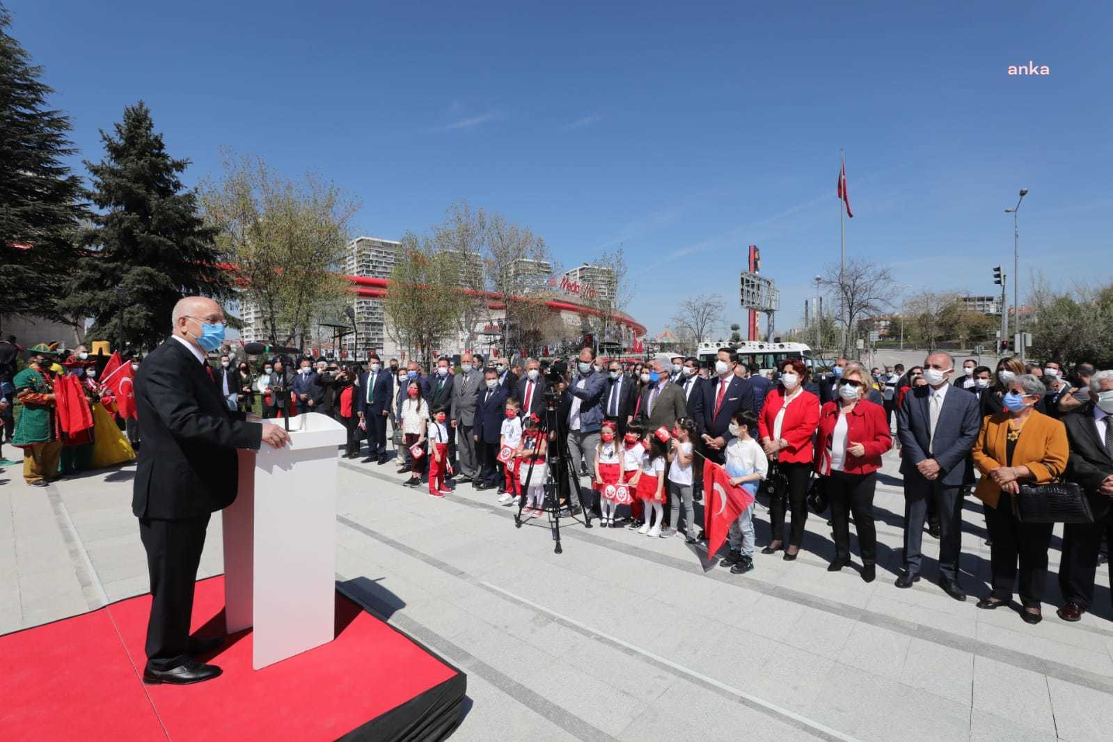 YENİMAHALLE BELEDİYE BAŞKANI YAŞAR: HER ŞEYİMİZİ CUMHURİYET'E BORÇLUYUZ