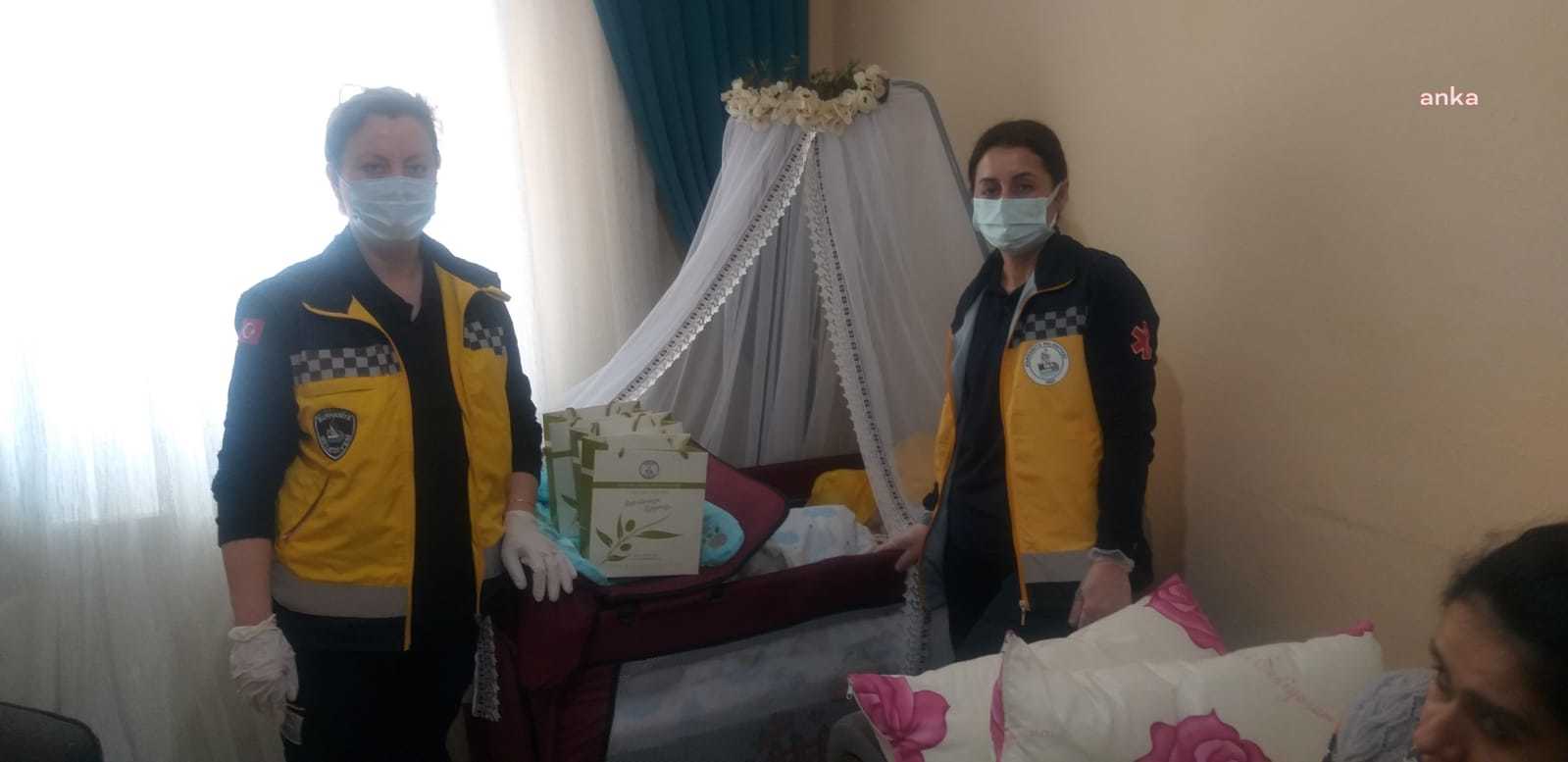 BURHANİYE BELEDİYESİ'NİN “HOŞ GELDİN BEBEK” ZİYARETLERİ DEVAM EDİYOR