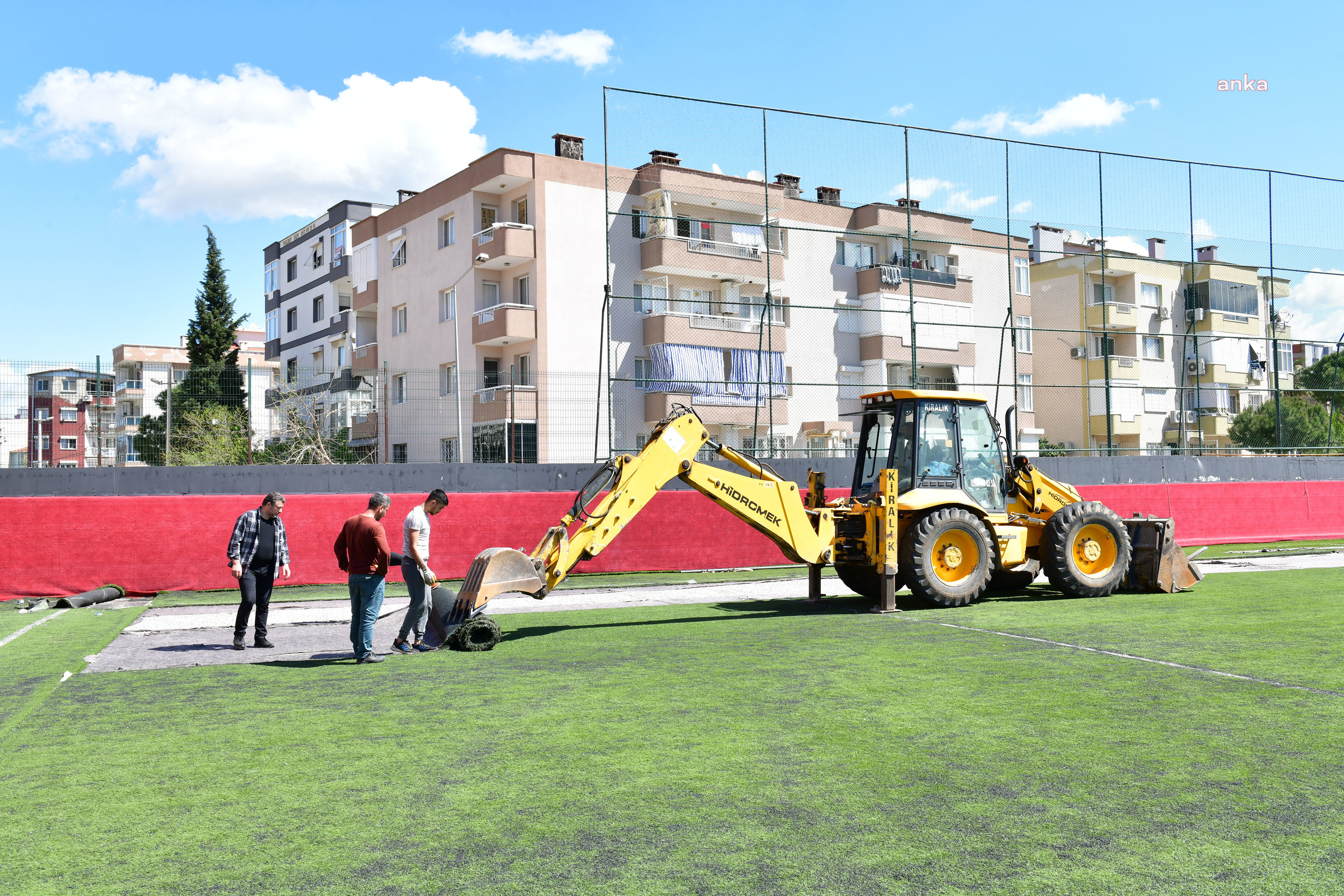 ÇİĞLİ BELEDİYESPOR TESİSLERİ, YENİLENİYOR
