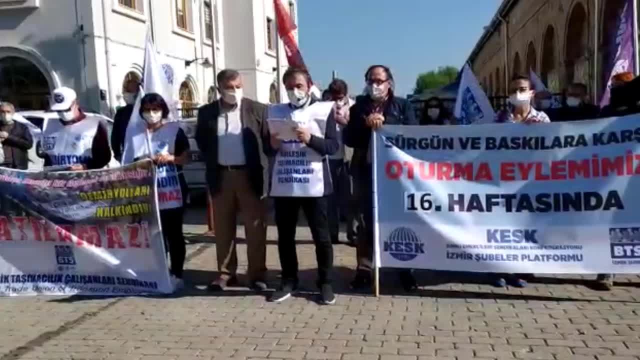 DEMİRYOLU İŞÇİLERİ SESİNİ YÜKSELTTİ: "ARTIK SÜRGÜN FURYASINA SON VERİN"
