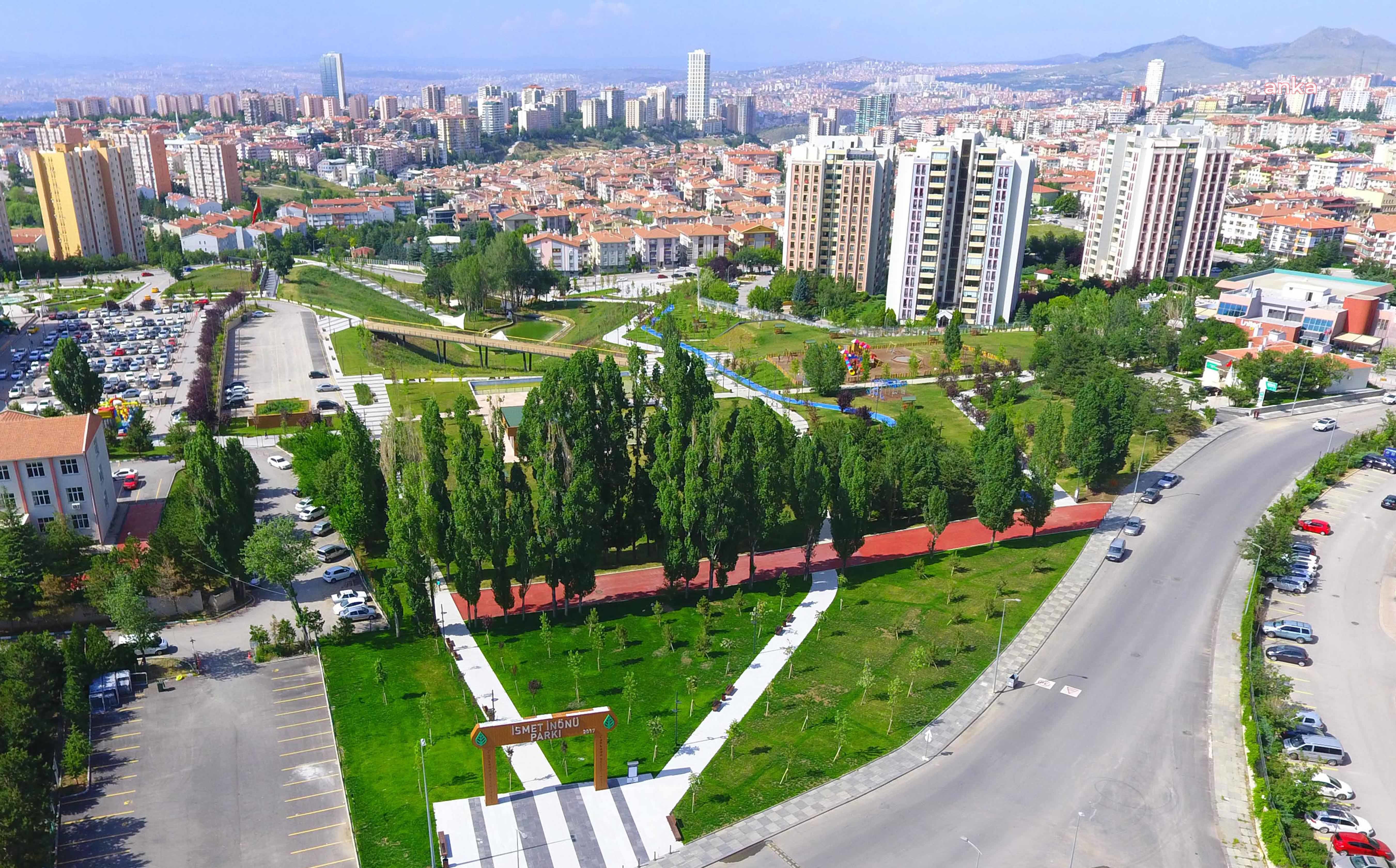 ÇANKAYA, 7 YILDA 700 BİN METREKARE PARK VE YEŞİL ALAN KAZANDI