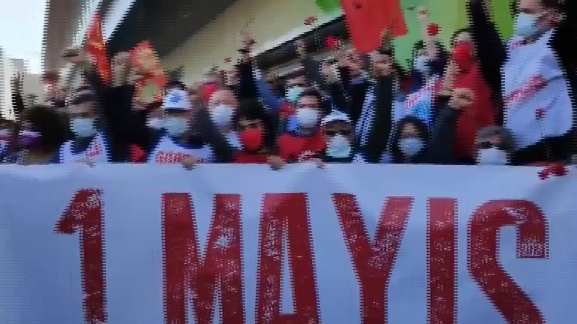 1 MAYIS 1977'DE KATLEDİLENLER KAZANCI YOKUŞU'NDA ANILDI