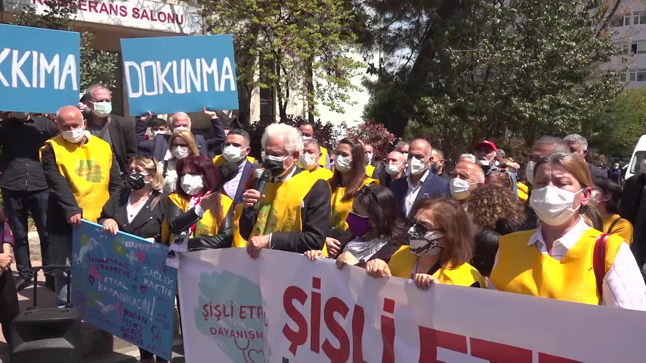 ŞİŞLİ BELEDİYESİ, KOMŞULARIYLA BİRLİKTE HASTANESİNE SAHİP ÇIKTI