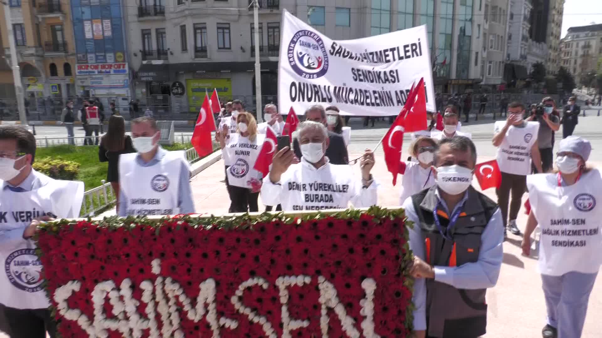 SAĞLIK HİZMETLERİ SENDİKASI: SEÇİM MEYDANLARINDA SÖZ VERDİĞİNİZ HAKLARIMIZI İSTİYORUZ