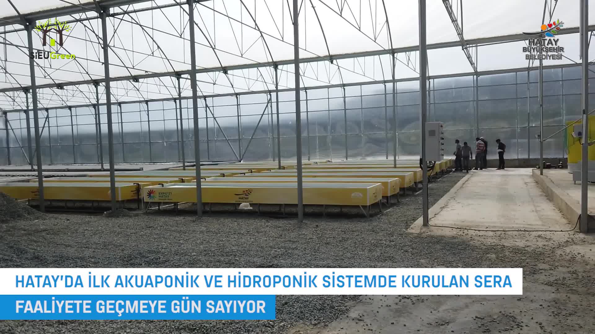 TOPRAKSIZ TARIM İÇİN HATAY’DA İLK SERA KURULDU