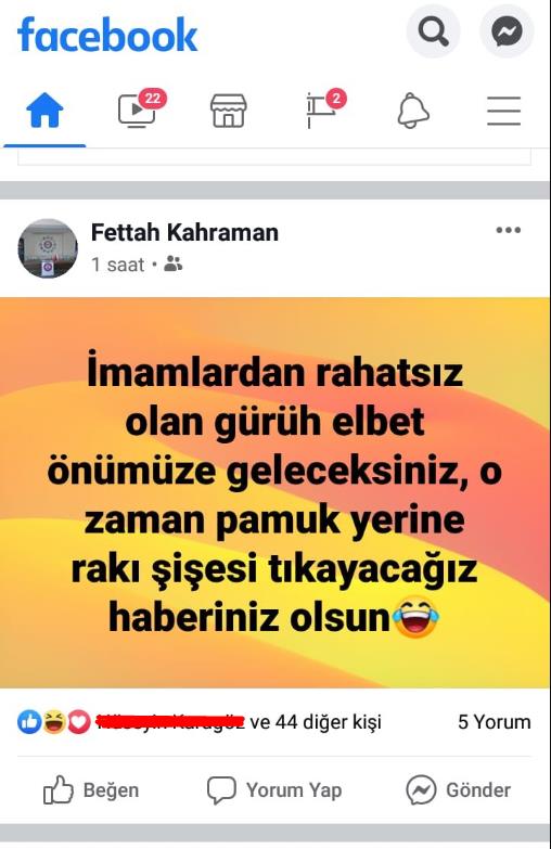 ‘CHP'Lİ SANCAR: "ŞİŞECİ İMAMA ÖDÜL GİBİ CEZA"
