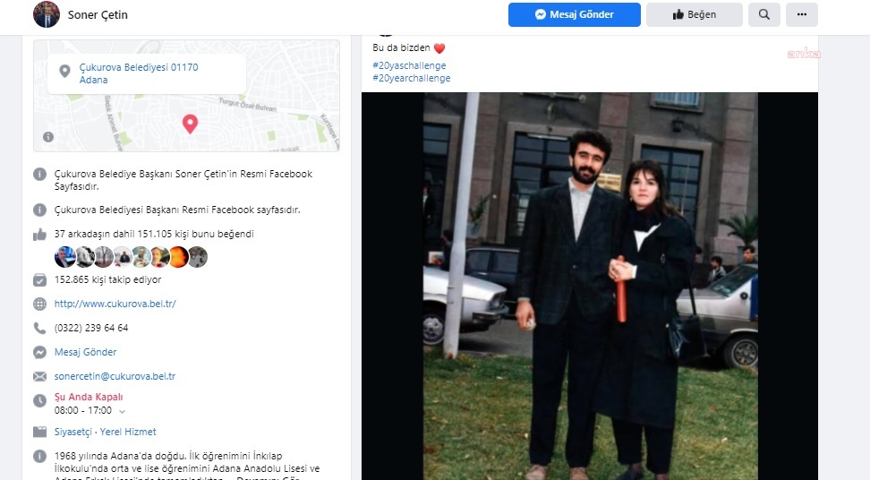 CHP'Lİ BELEDİYE BAŞKANLARINDAN “20'Lİ YAŞLAR CHALLENGE” PAYLAŞIMLARI