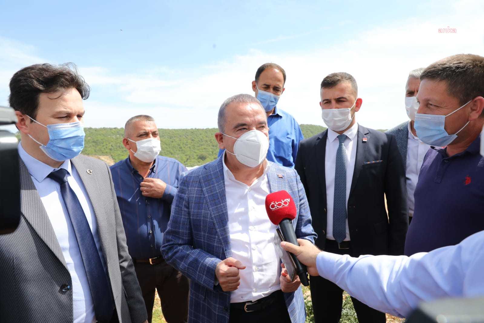 MUHİTTİN BÖCEK, DEMRE'DE SULAMA TESİSİ AÇTI