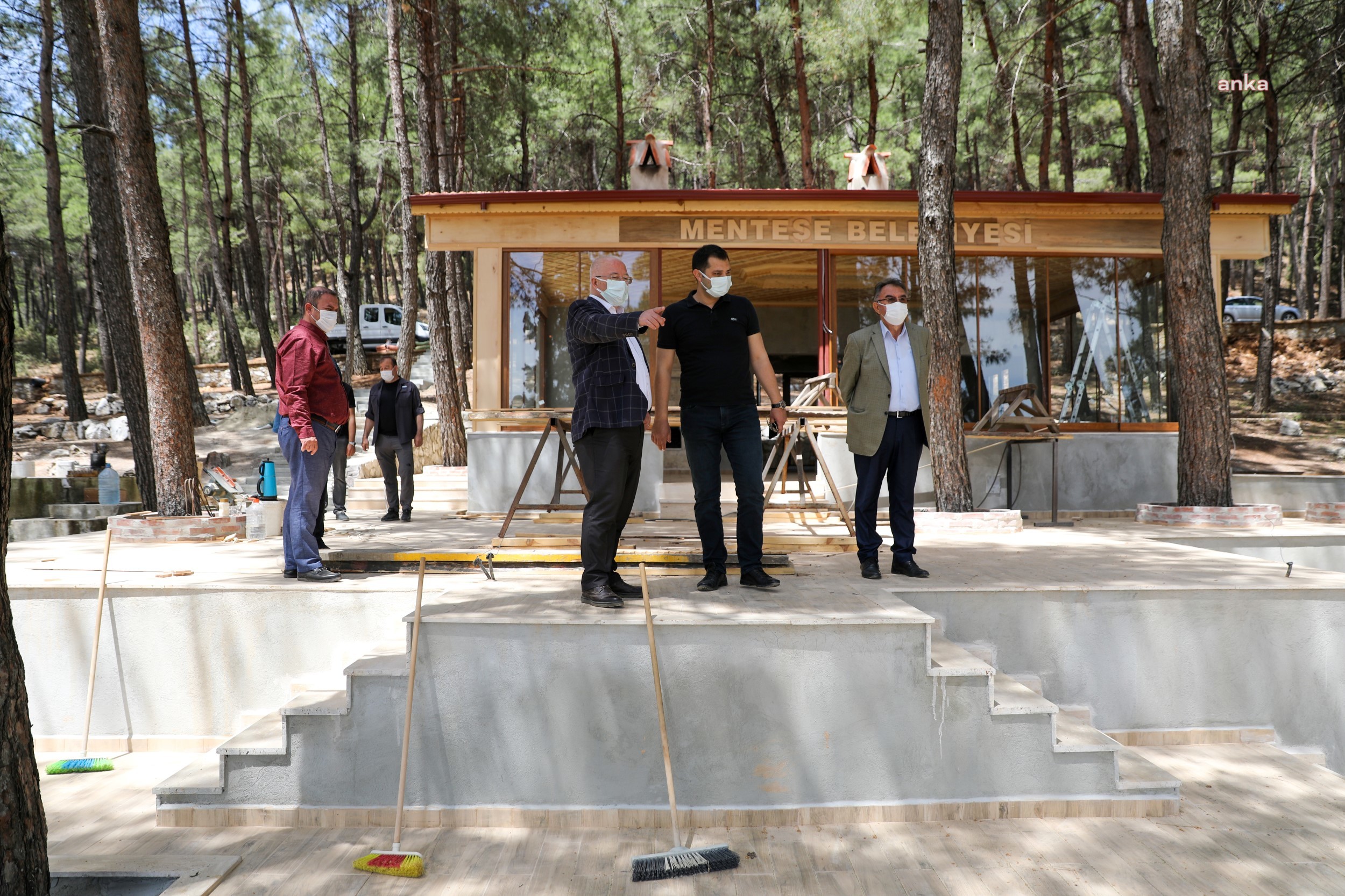 MUĞLA KIZILDAĞ MESİRE ALANINDA ÇALIŞMALAR DEVAM EDİYOR