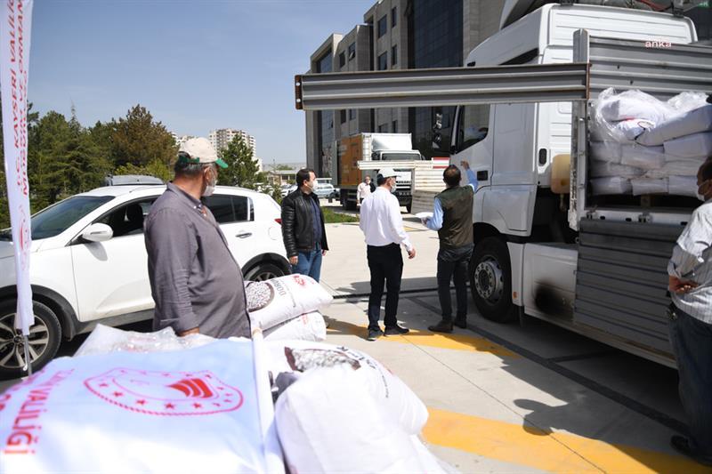 KAYSERİ'DE 50 TON YERLİ KURU FASULYE TOHUMU DAĞITILDI