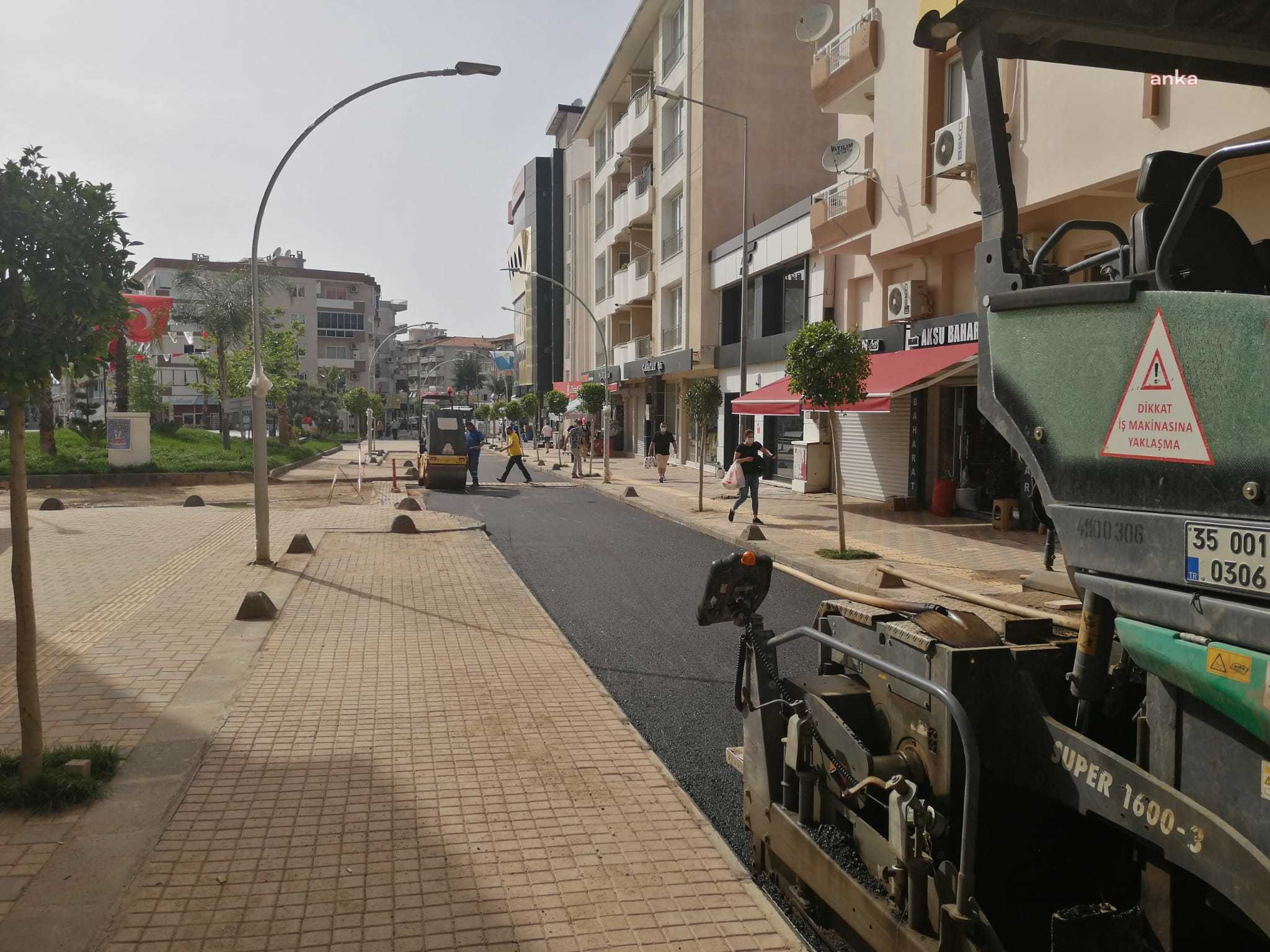 NARLIDERE GÜNGÖREN CADDESİ YENİLENDİ