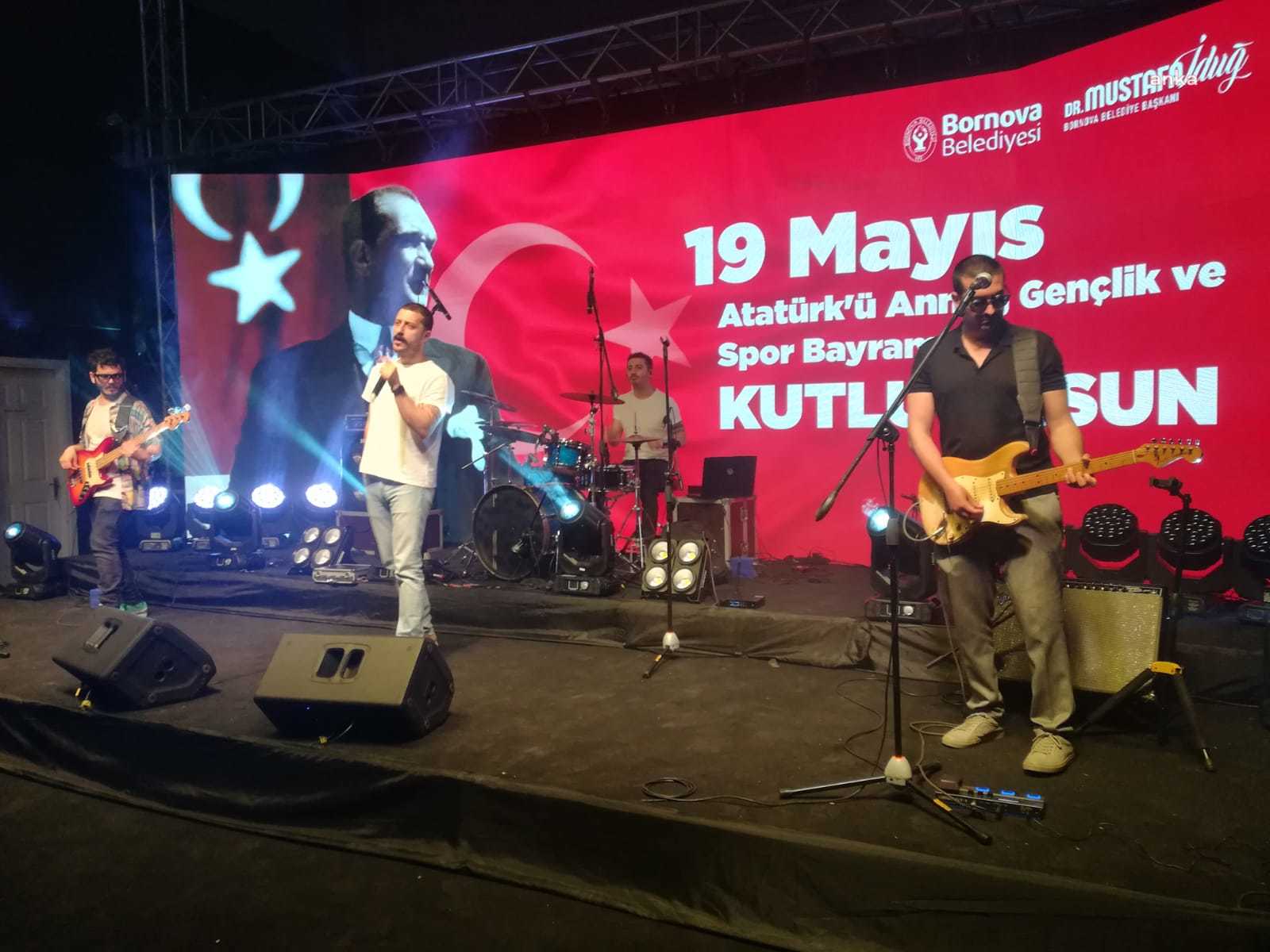 BORNOVA'DA 19 MAYIS'A ÖZEL KONSERLER