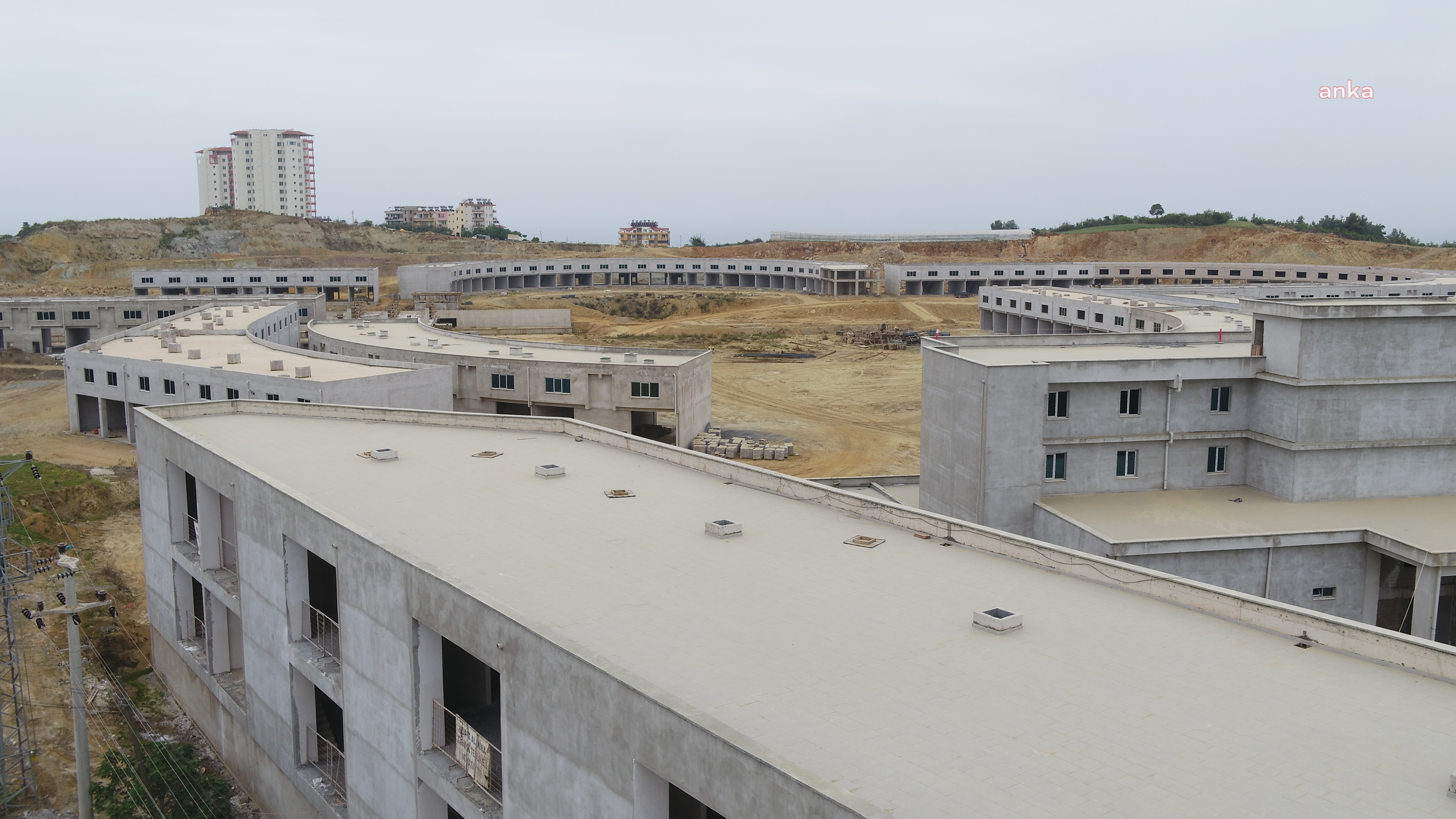 ALANYA TOPTANCI HAL KOMPLEKSİ İNŞAATI DEVAM EDİYOR