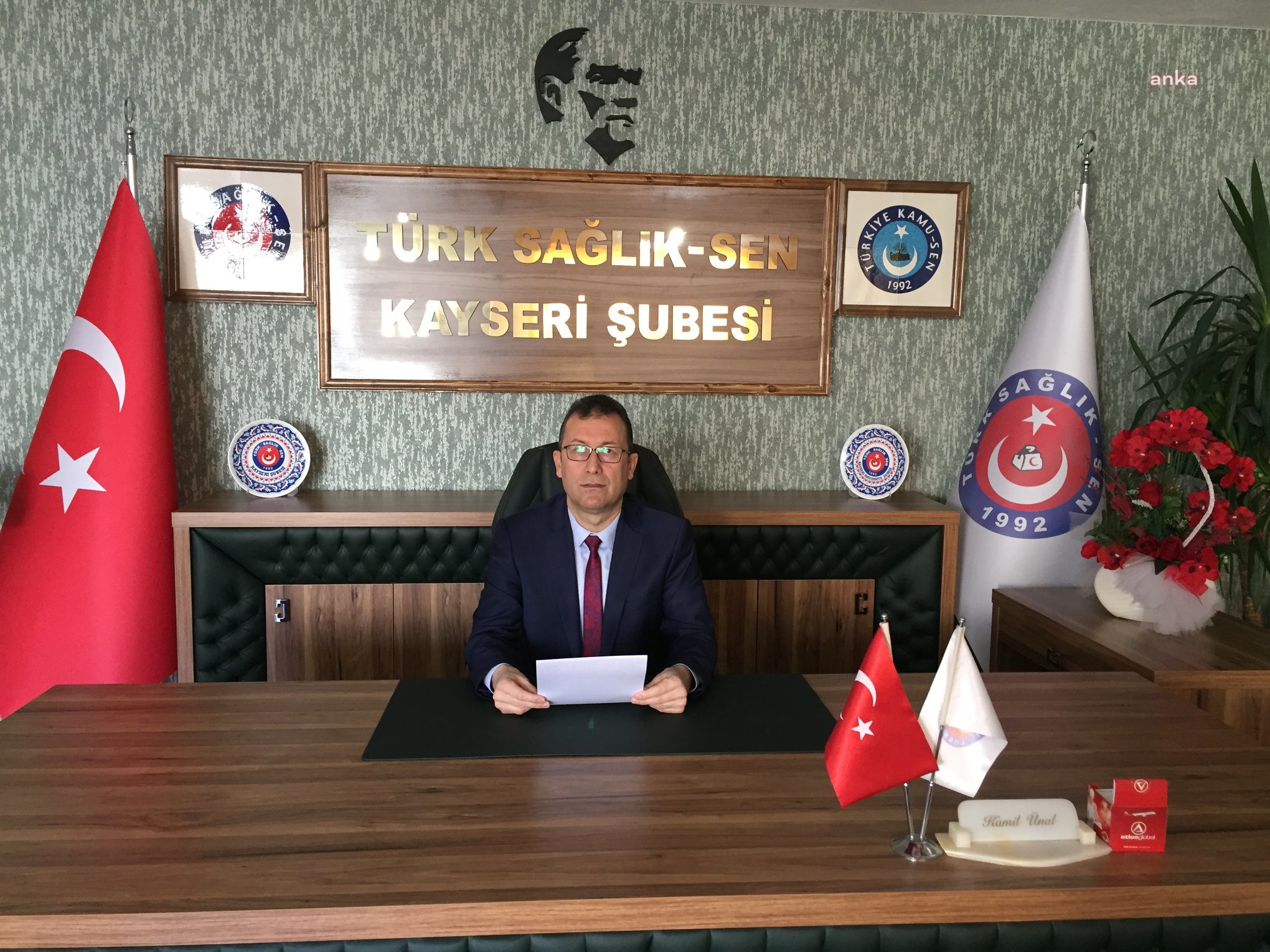 TÜRK SAĞLIK SEN KAYSERİ ŞUBE BAŞKANI: HEMŞİRELERİMİZİN BAYRAM YAPACAK HALİ YOK