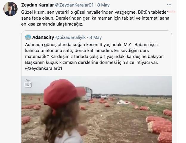 ADANA BÜYÜKŞEHİR'DEN İHTİYAÇ SAHİPLERİNE DESTEK