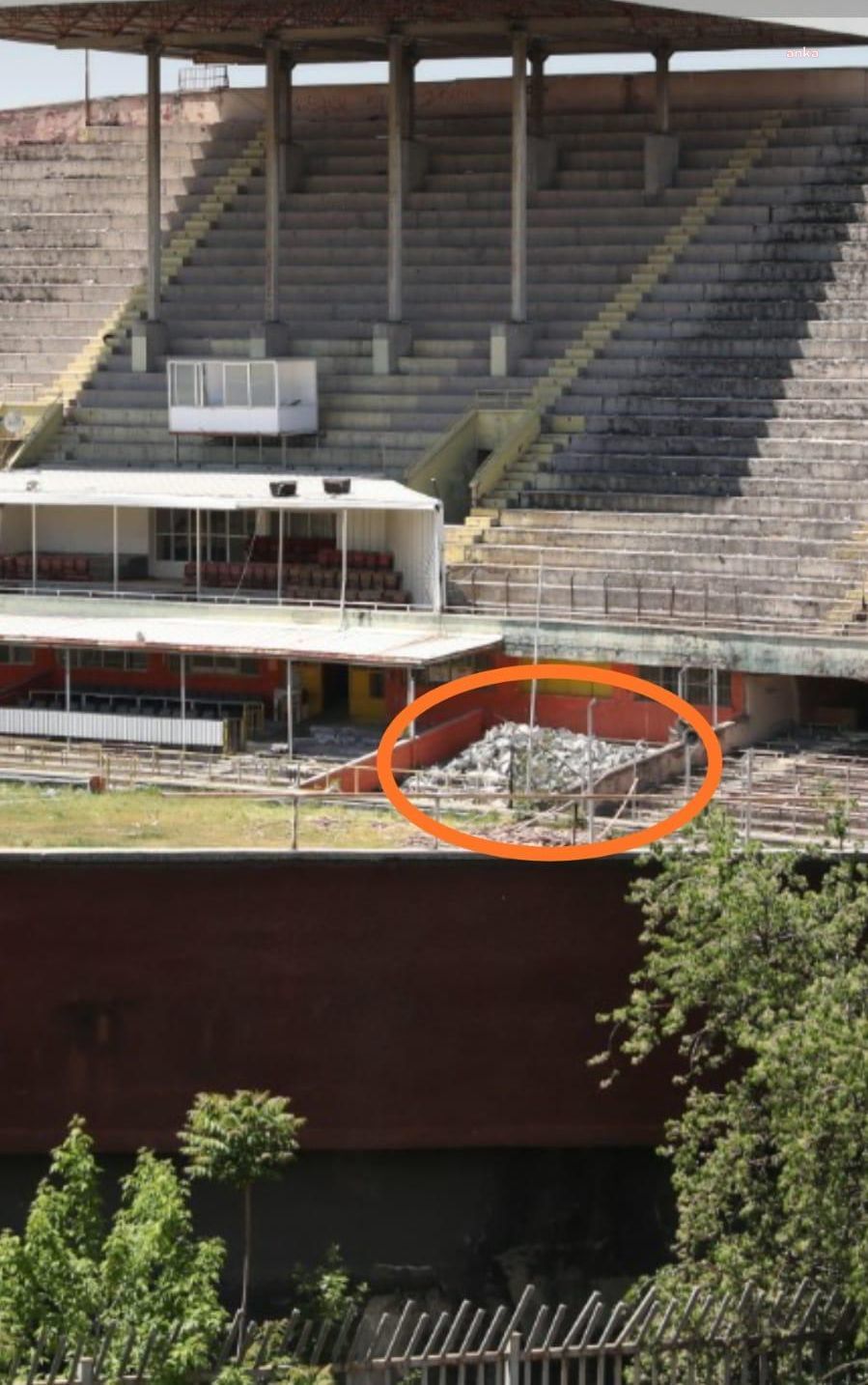 MİMARLAR ODASI: "CEBECİ STADYUMU’NUN KOLTUKLARI SÖKÜLÜYOR"