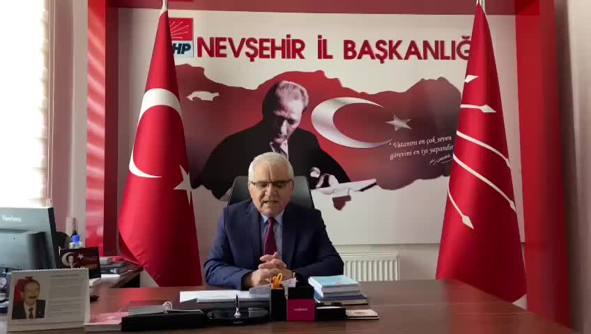 CHP İL BAŞKANI GÜLMEZ: NEVŞEHİR’DE CHP’NİN YARDIM KOLİSİ YASAK, ÜLKÜ OCAKLARI’NINKİ SERBEST
