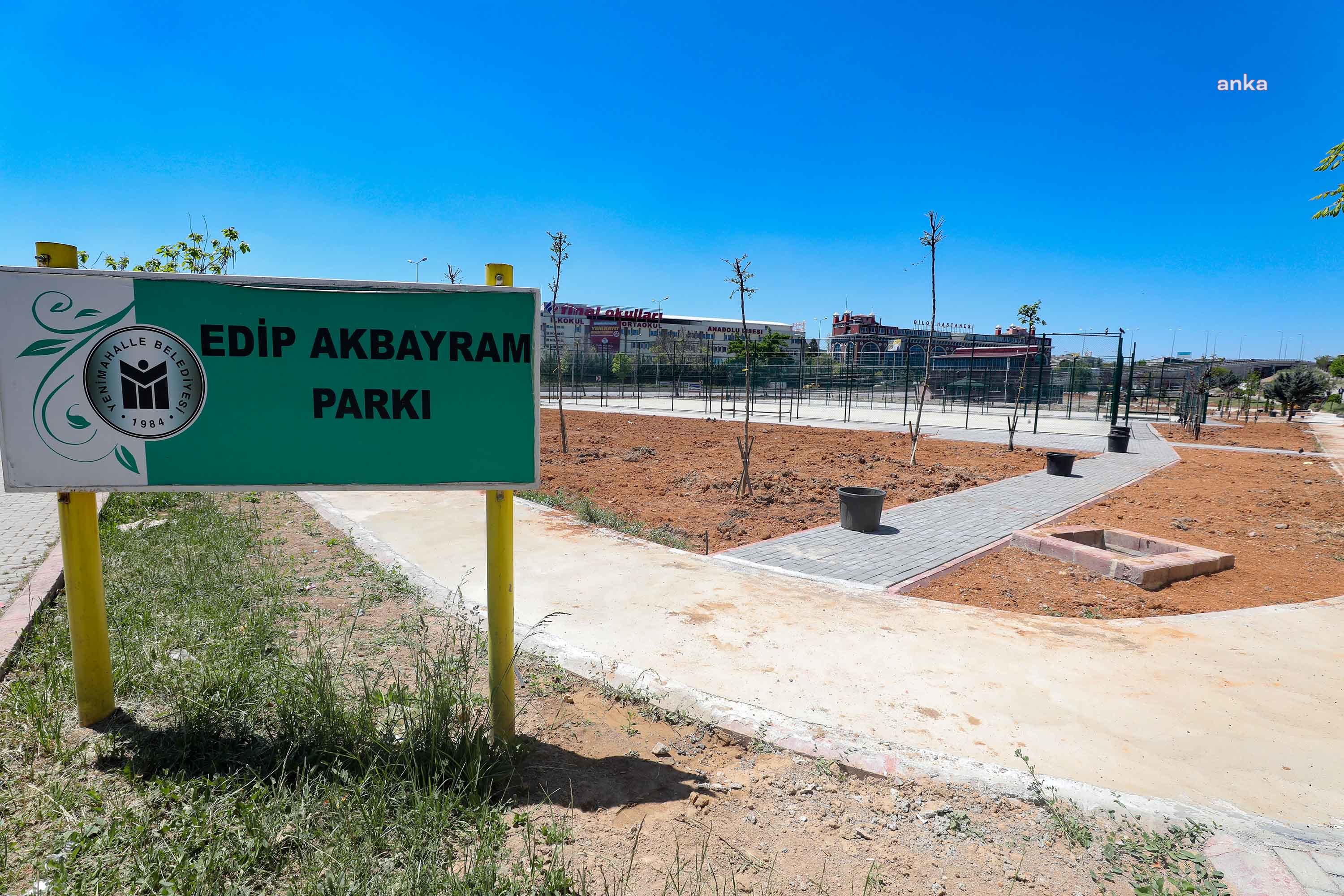 YENİMAHALLE BELEDİYESİ, EDİP AKBAYRAM PARKI'NDA SÜRDÜRDÜĞÜ ÇALIŞMALARDA SONA GELDİ