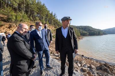 AFETTE ZARAR GÖREN BALABANDERE GÖLETİ ONARILDI