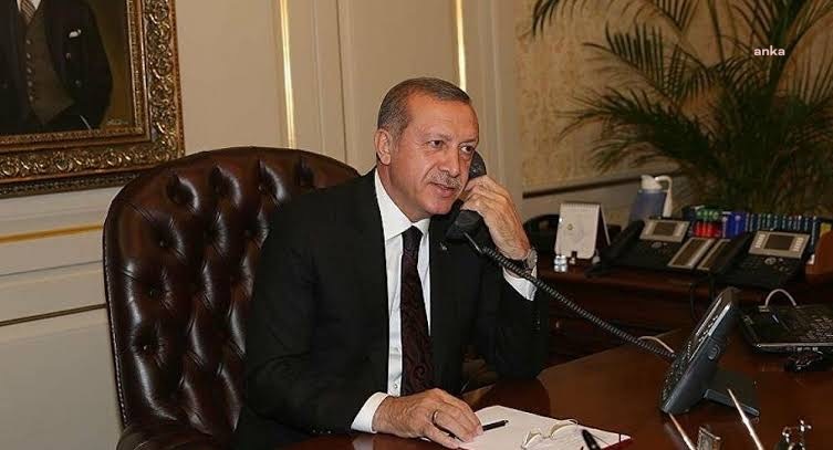 CUMHURBAŞKANI ERDOĞAN, BBP GENEL BAŞKANI DESTİCİ İLE TELEFONDA GÖRÜŞTÜ