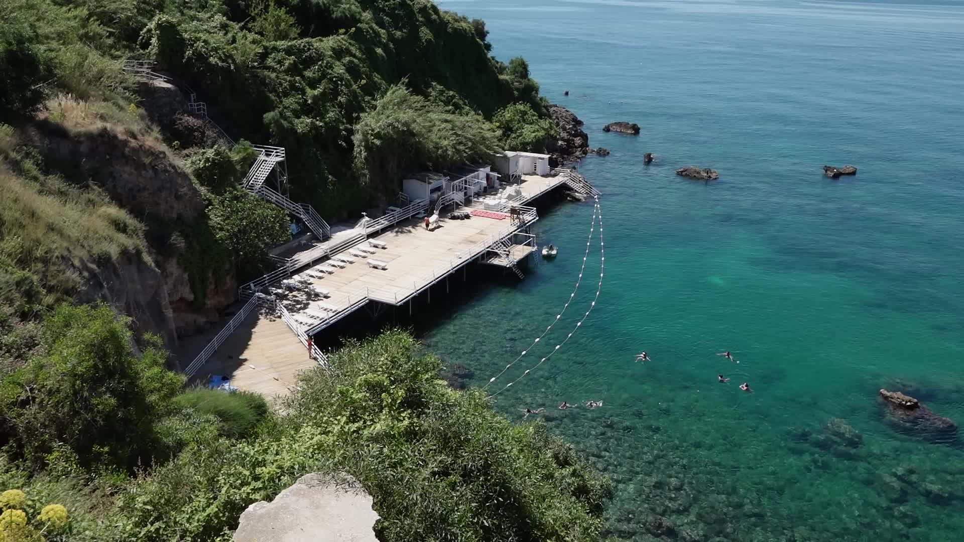 MURATPAŞA'DA FALEZ PLAJLARI SEZONA HAZIR