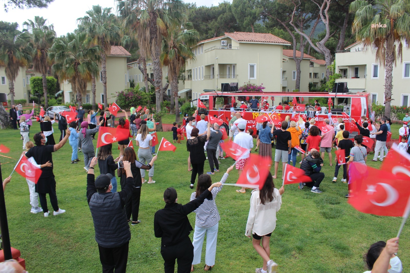 19 MAYIS COŞKUSU, ANTALYA'NIN İLÇELERİNDE DEVAM EDİYOR