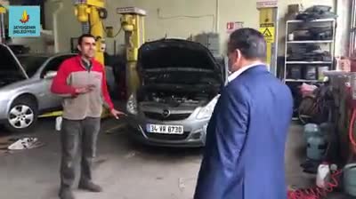 SEYDİŞEHİR BELEDİYESİ, SANAYİ ESNAFINA MASKE DAĞITTI
