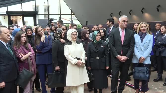 EMİNE ERDOĞAN, KALYON KÜLTÜR’ÜN AÇILIŞINA KATILDI