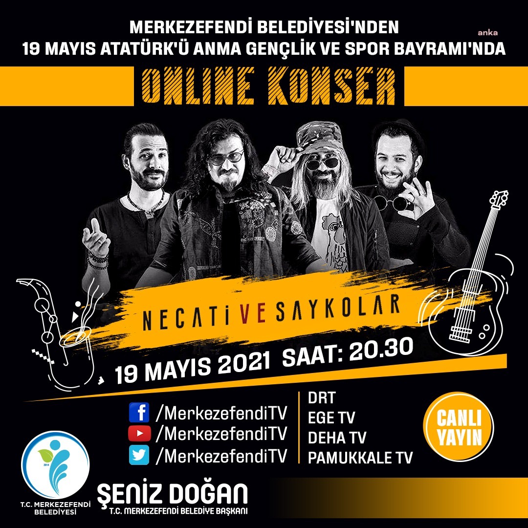 19 MAYIS COŞKUSU MERKEZEFENDİ’DE YAŞANACAK