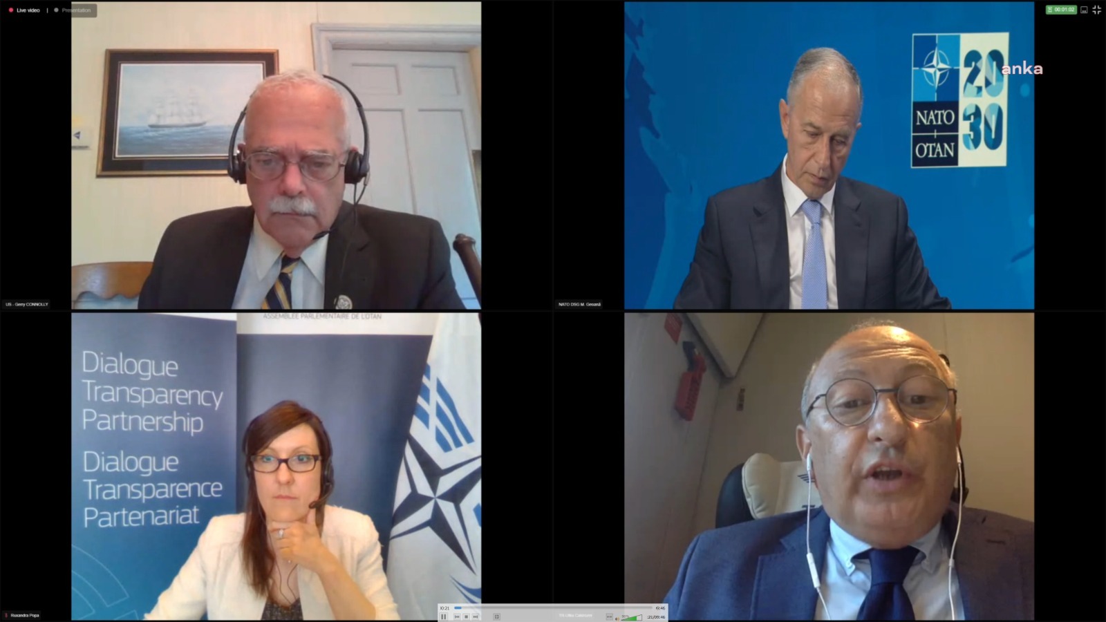 CHP’Lİ ÇAKIRÖZER NATO TOPLANTISINDA: “FİLİSTİN MESELESİNİN ÇÖZÜMÜ İÇİN NATO DEVREYE GİRMELİ”