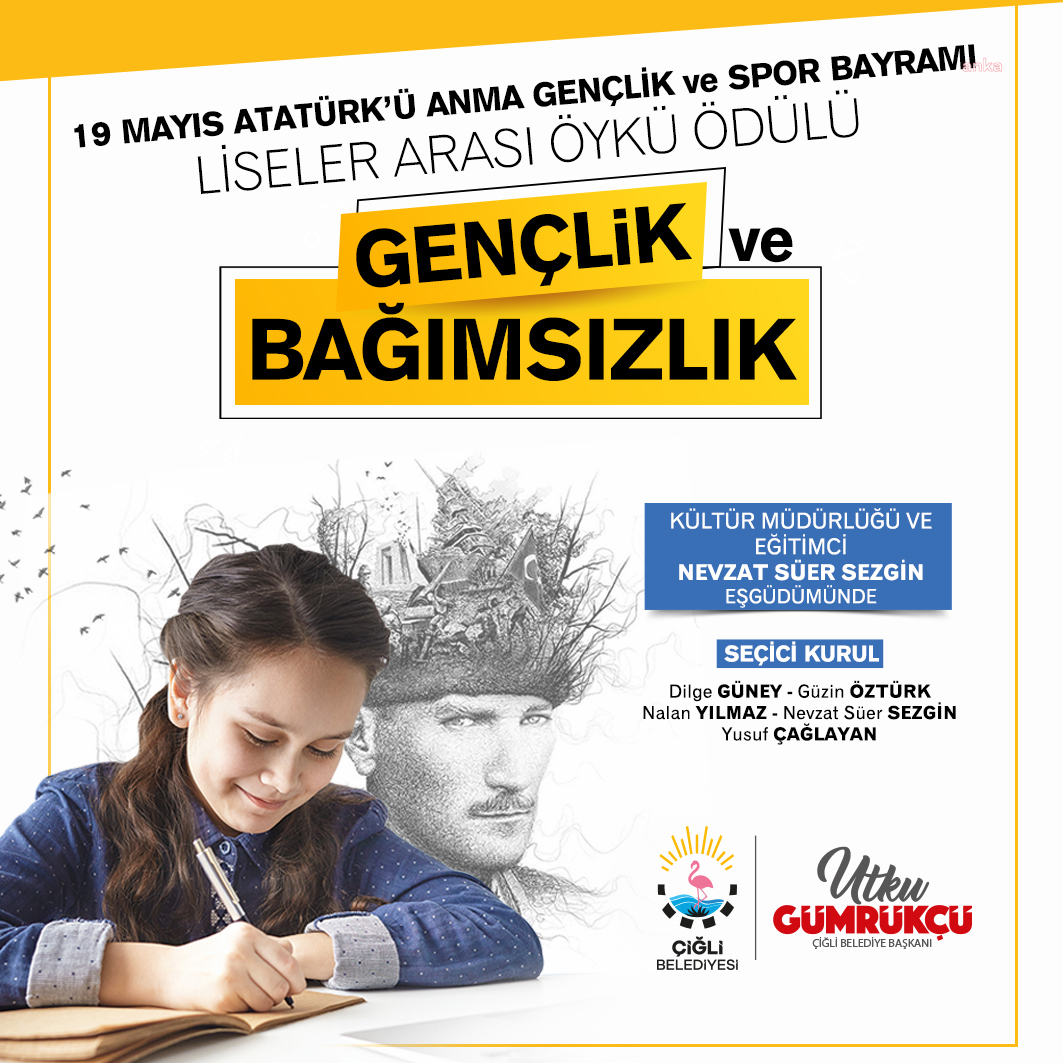 ÇİĞLİ’DE GENÇLER 19 MAYIS'IN ÖYKÜSÜNÜ YAZDI