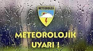 METEOROLOJİ'DEN MARMARA BÖLGESİ İÇİN KUVVETLİ SAĞANAK YAĞIŞ UYARISI