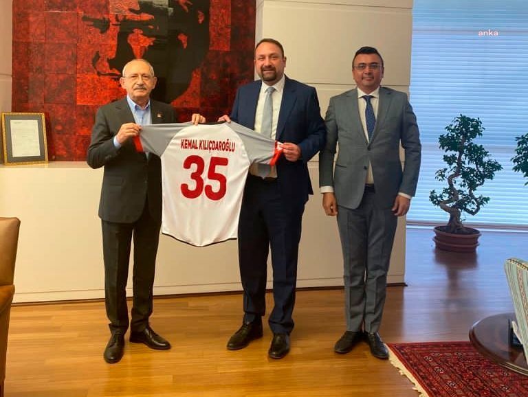 ÇİĞLİ BELEDİYE BAŞKANI GÜMRÜKÇÜ’DEN CHP LİDERİ KILIÇDAROĞLU’NA ZİYARET