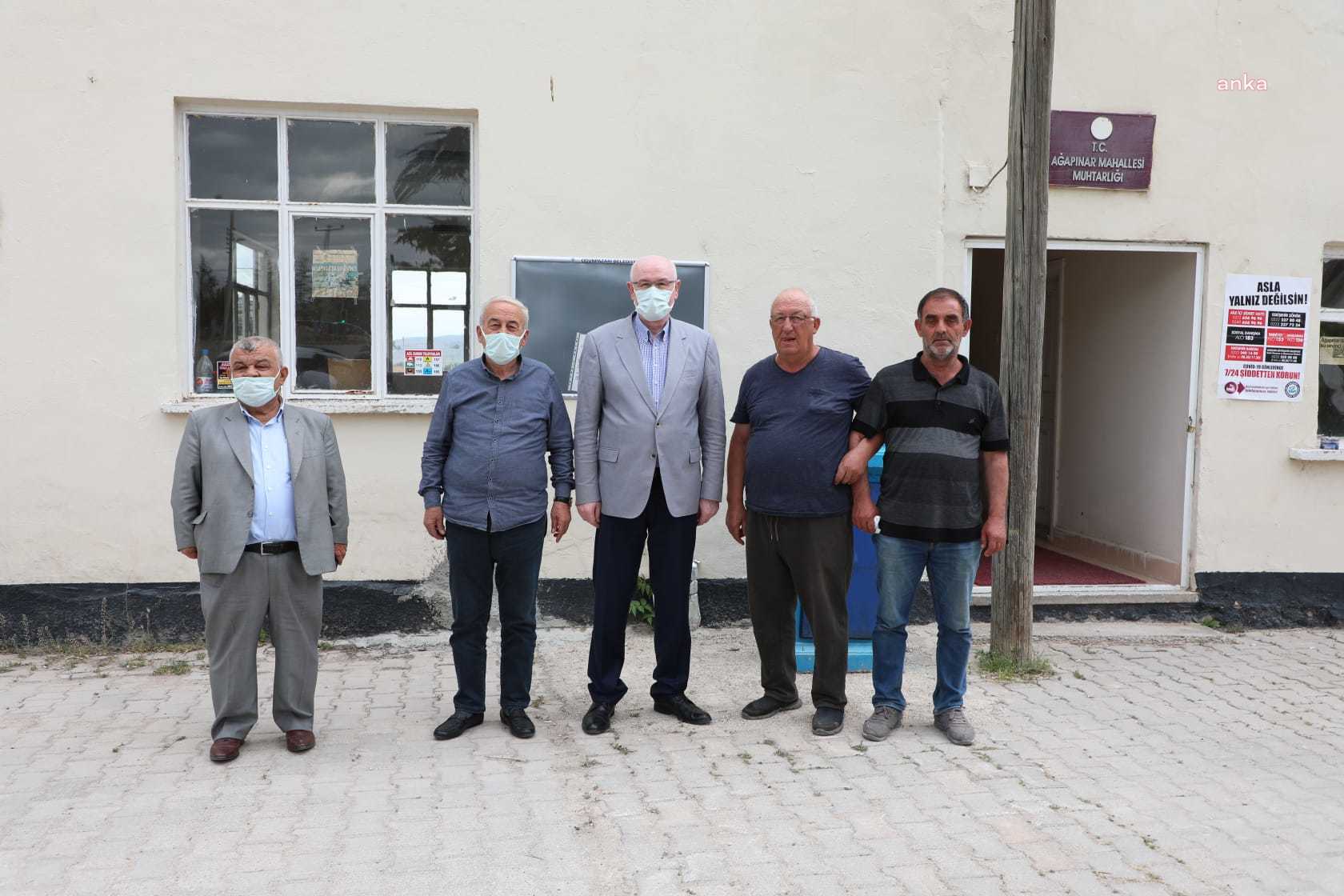ODUNPAZARI BELEDİYE BAŞKANI  KURT VATANDAŞLARLA BİR ARAYA GELDİ