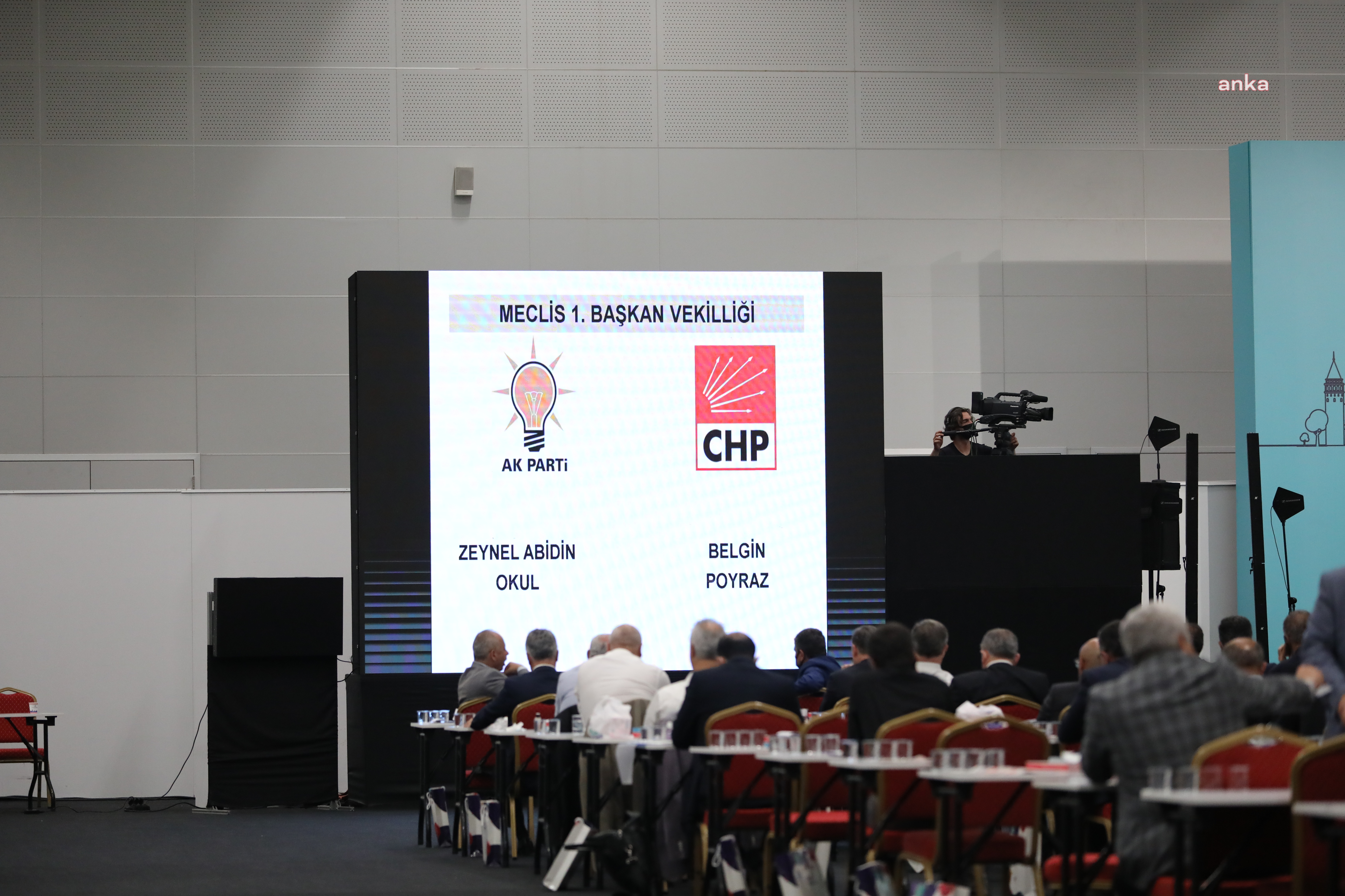 İBB MECLİS BİRİNCİ BAŞKANVEKİLLİĞİ'NE AKP'Lİ ZEYNEL ABİDİN OKUL YENİDEN SEÇİLDİ
