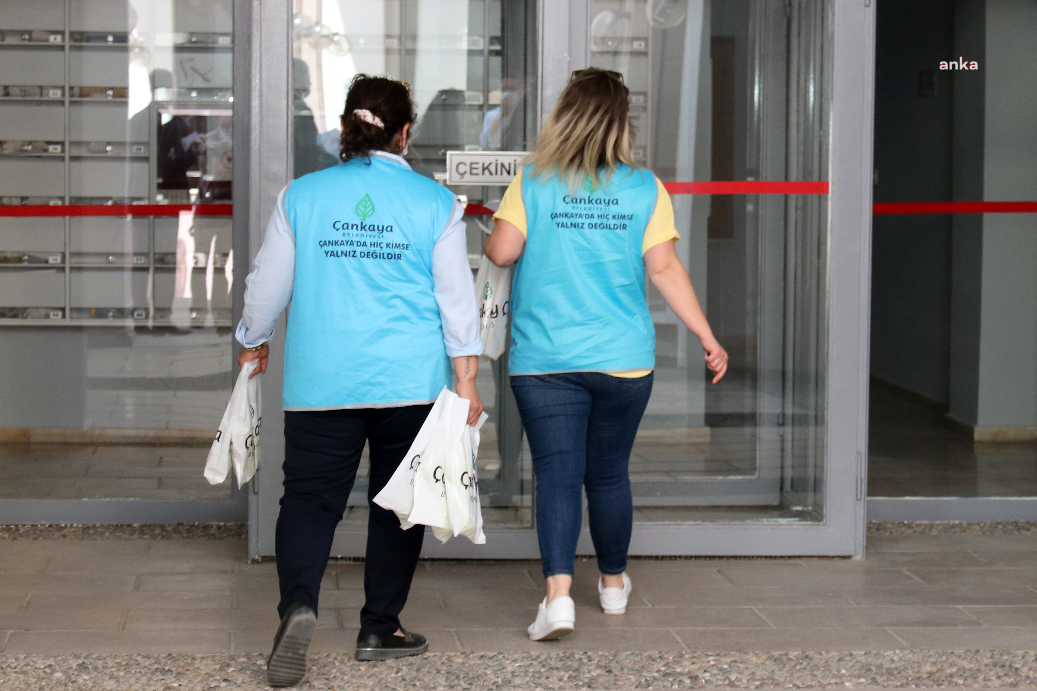 ÇANKAYA BELEDİYESİ'NDEN 65 YAŞ ÜZERİNE TEMİZLİK SETİ