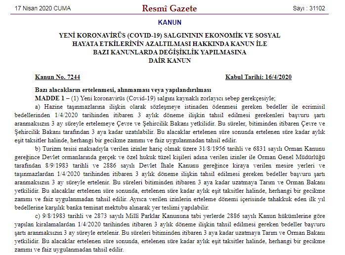 İŞTEN ÇIKARMAYI 3 AY YASAKLAYAN KANUN YÜRÜRLÜĞE GİRDİ