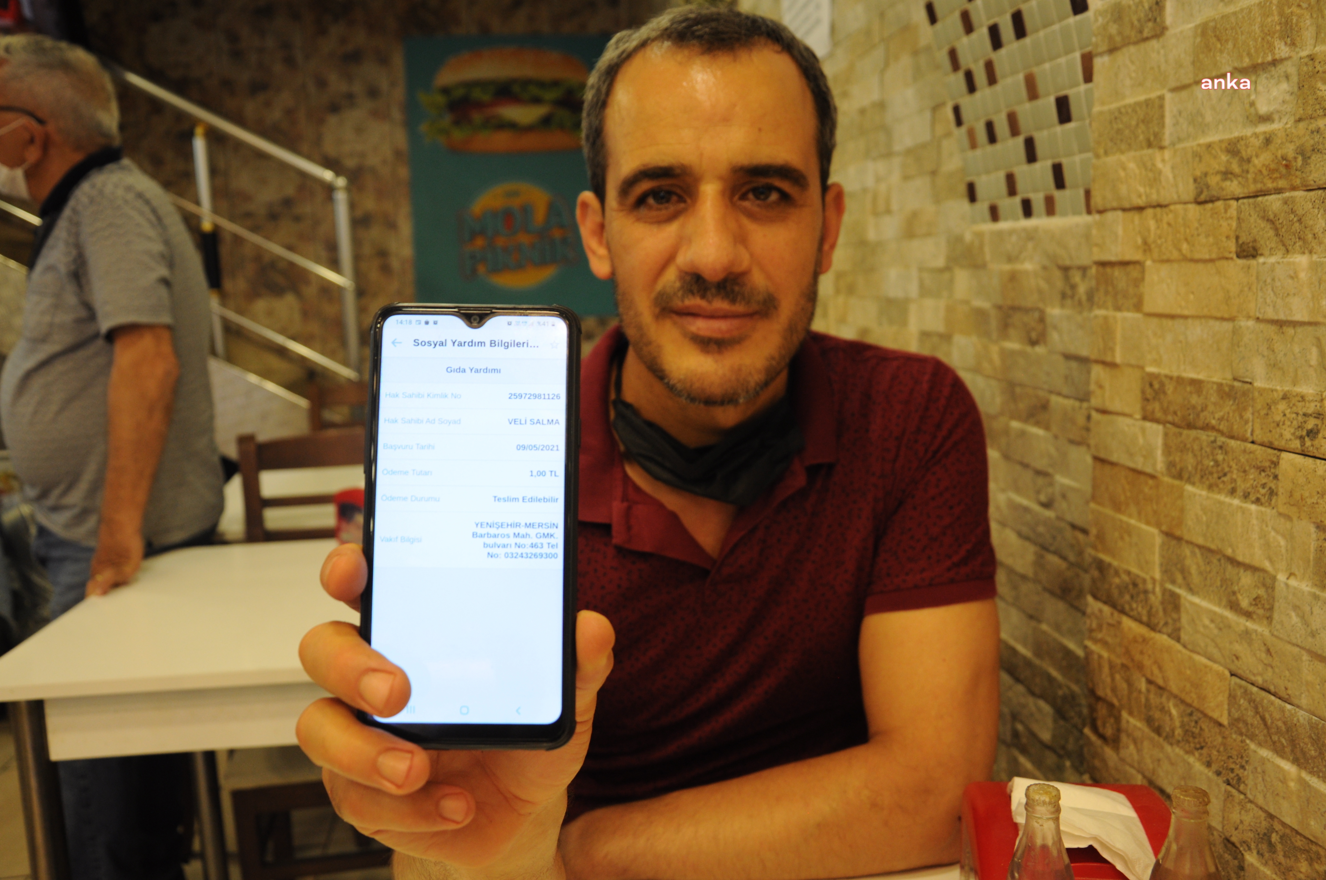 YEŞİL KARTLI VATANDAŞIN HESABINA 1 LİRA YATIRILDI