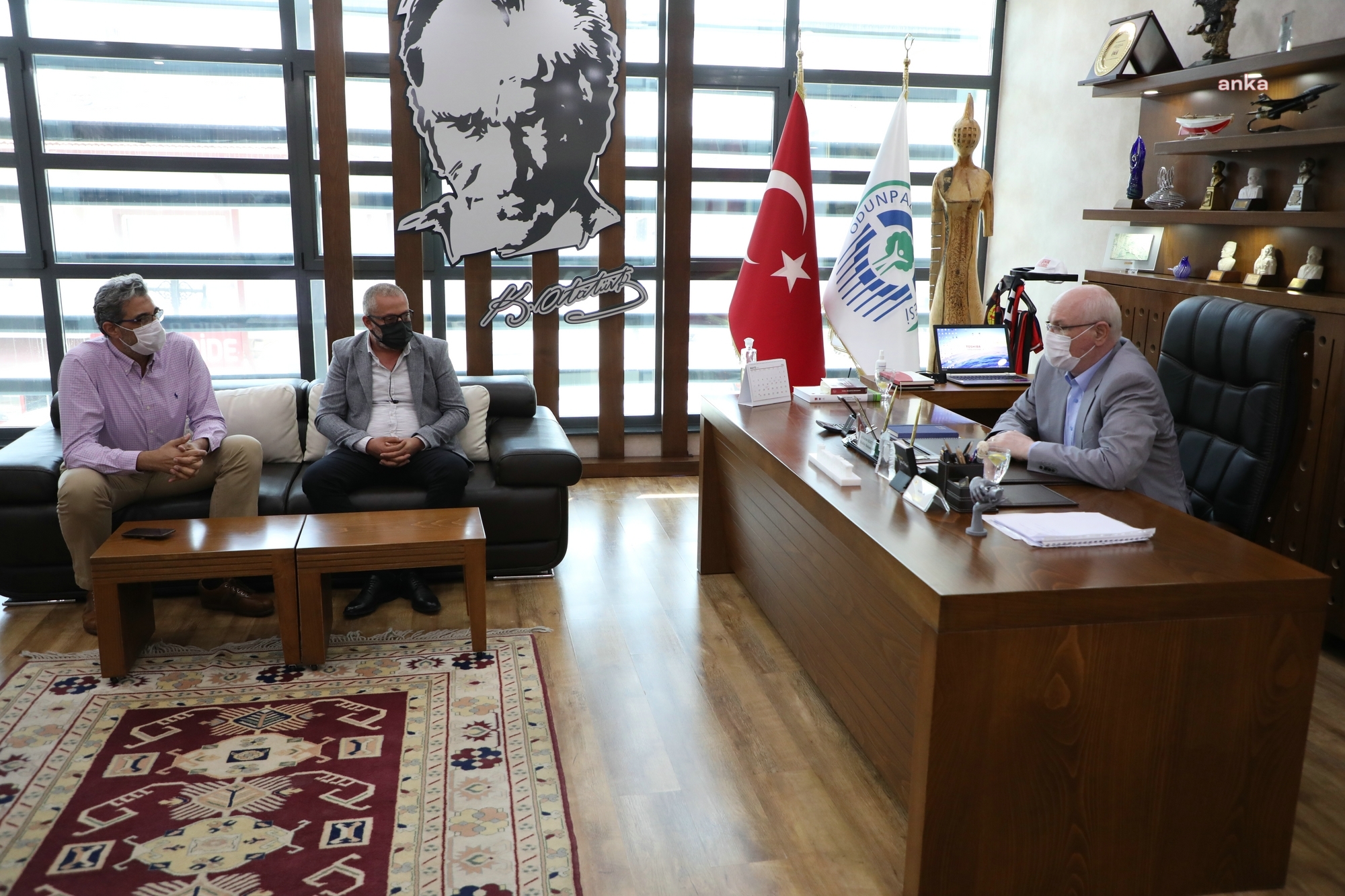 FİLİSTİN YARDIMLAŞMA VE DESTEKLEME DERNEĞİ'NDEN ODUNPAZARI'NA TEŞEKKÜR
