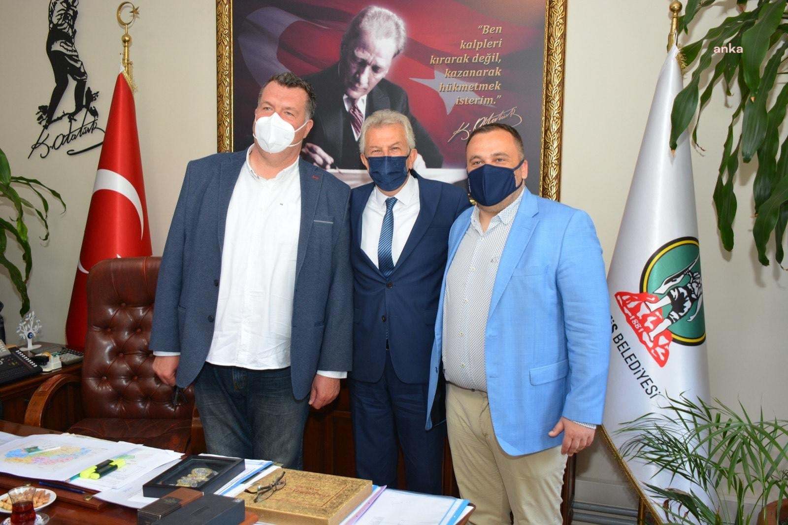 KUZEY MAKEDONYALI BAŞKANLAR ÖDEMİŞ’E KONUK OLDU