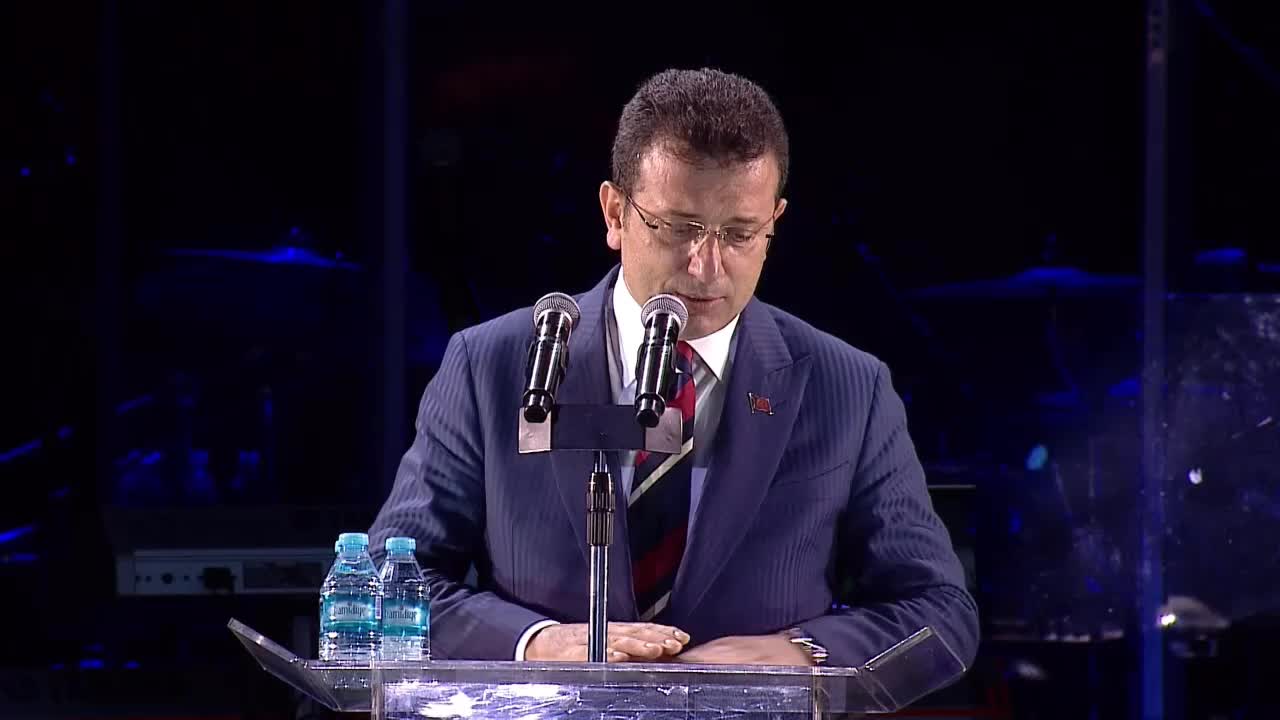 İMAMOĞLU: BU KUTSAL ŞEHİR, FATİH SULTAN MEHMET VE ATATÜRK'ÜN EMANETİDİR, BU TARİHİ BİLİNÇLE BETON KANAL'A ŞİDDETLE KARŞI ÇIKIYORUZ